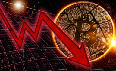 Bitcoin, Ethereum e Ripple crollano tra il 15 e 25 percento. Forti cali su tutte le criptovalute altcoin