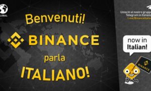 uno dei più grandi exchange al mondo di bitcoin, ripple, ethereum e oltre 1.000 tra token e criptovalute è ora disponibile in italiano!