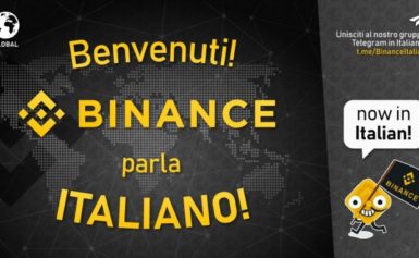 uno dei più grandi exchange al mondo di bitcoin, ripple, ethereum e oltre 1.000 tra token e criptovalute è ora disponibile in italiano!